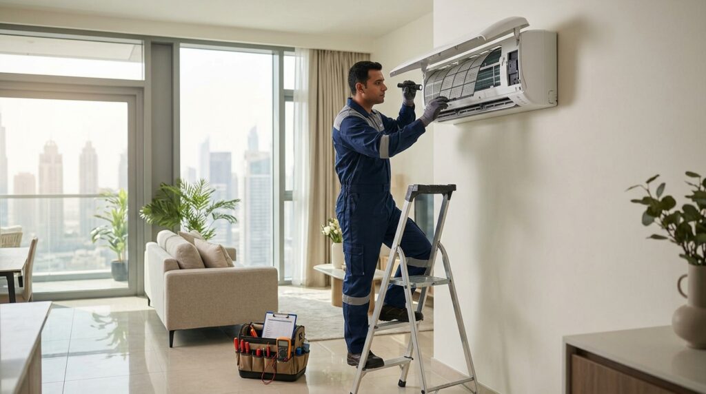 Professional AC Repair Technician in Dubai