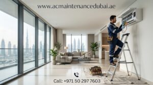 AC Indoor and Outdoor Unit Components